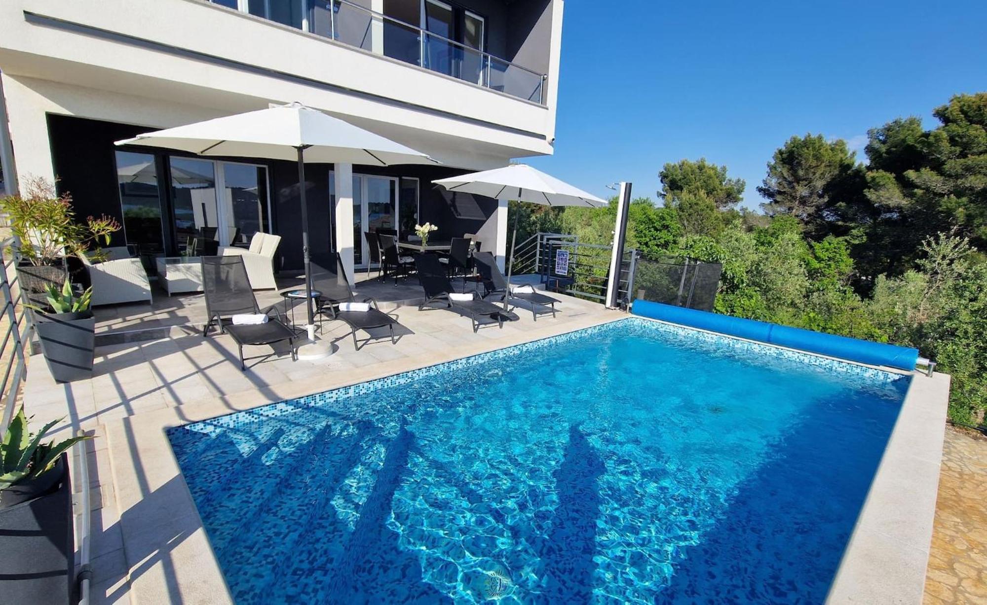 Villa Pura Vida With Sea View Pula Exteriér fotografie